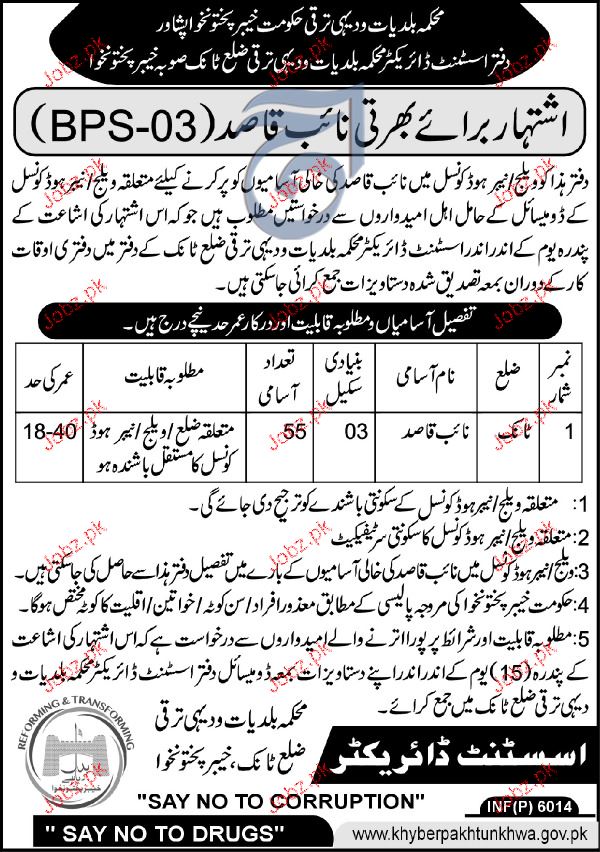 Local Government Jobs 2023 Job Advertisement Pakistan