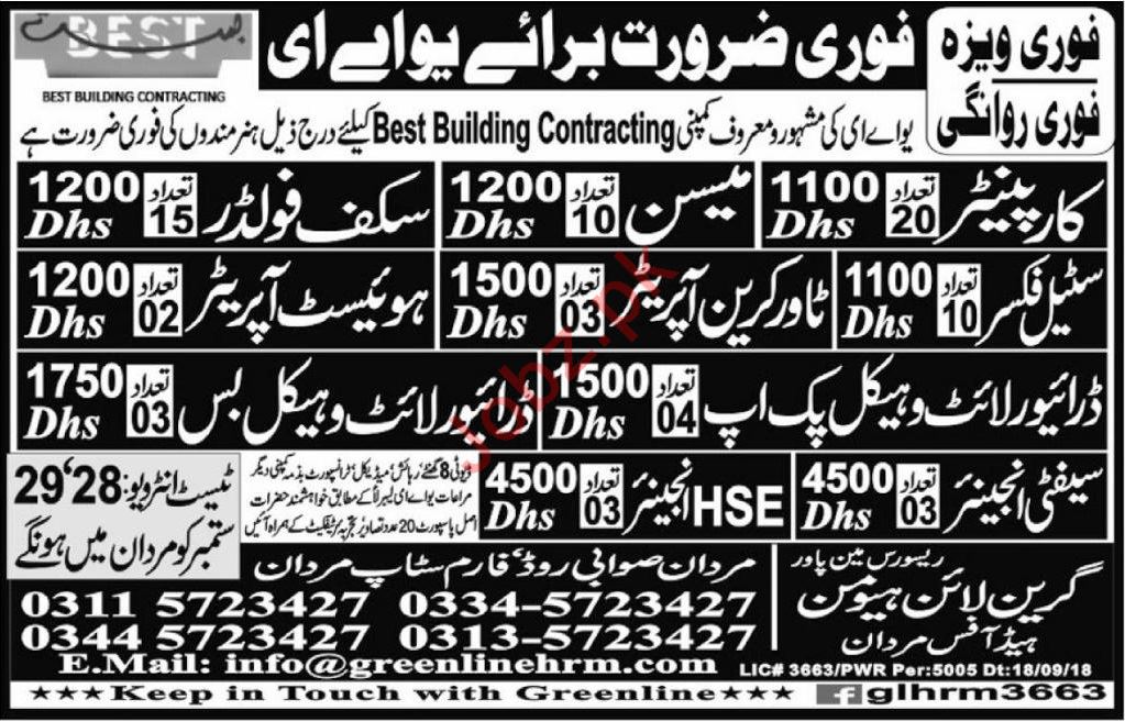Driver, Safety Engineer & HSE Engineer Jobs 2018 2023 Job Advertisement