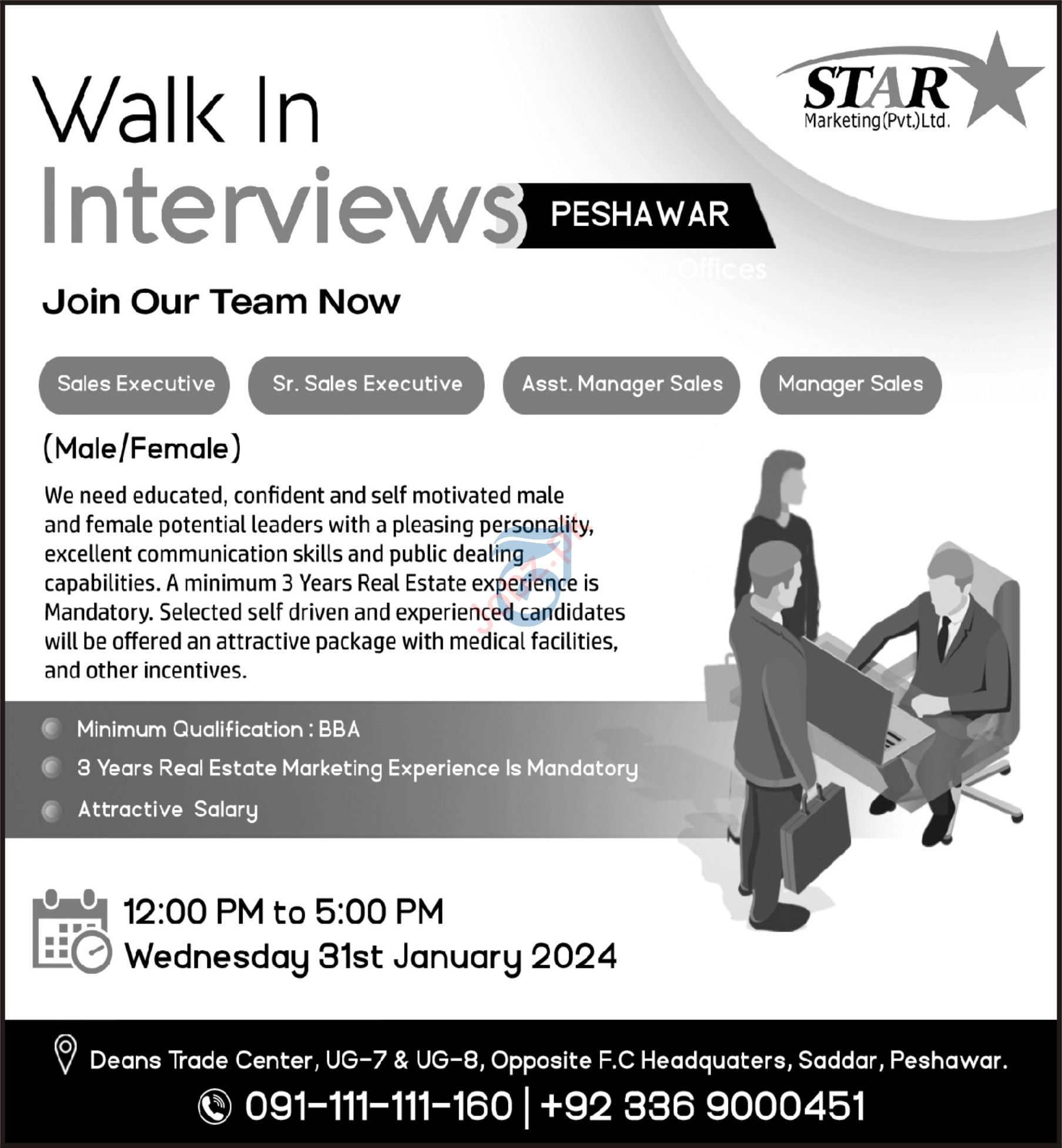 Star Marketing Private Limited Sales Staff Jobs 2024 2024 Job