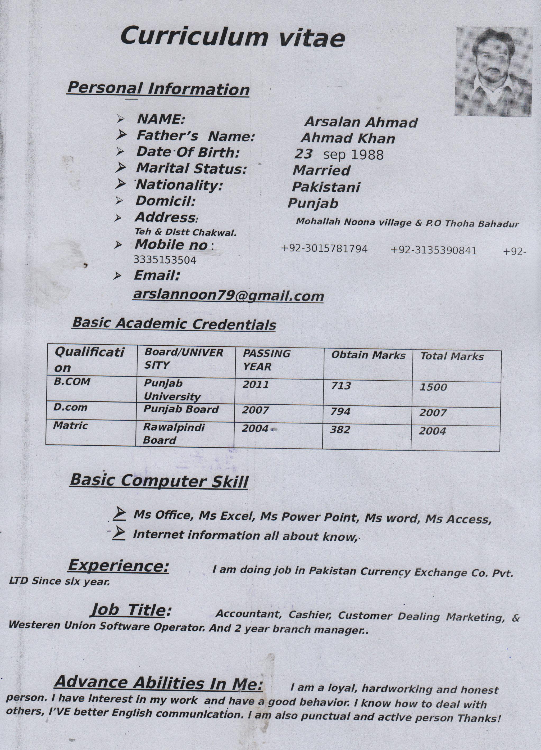 Arsalan Ahmad Compliance