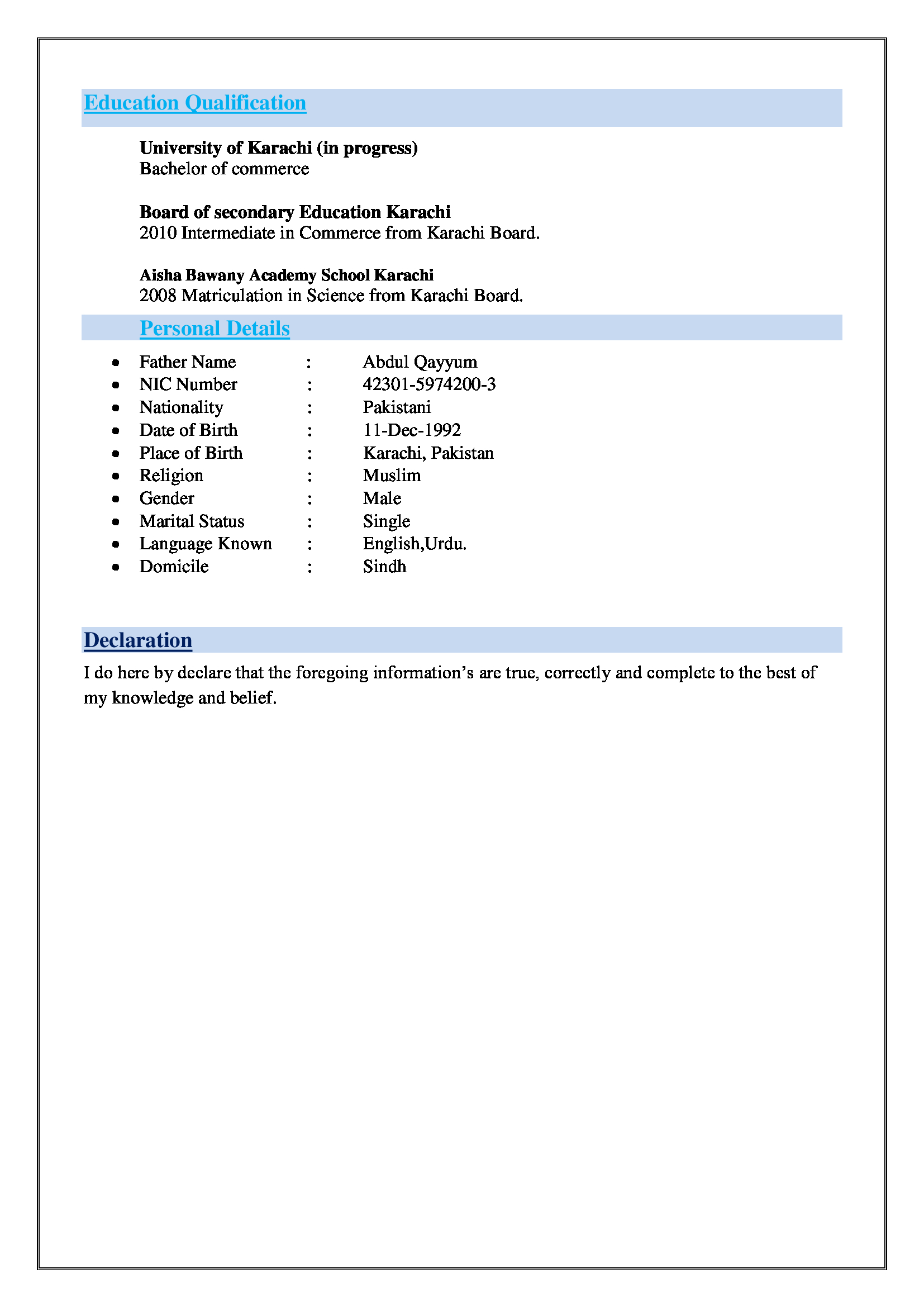 Zeeshan Shan Profile Zeeshan Shan Profile