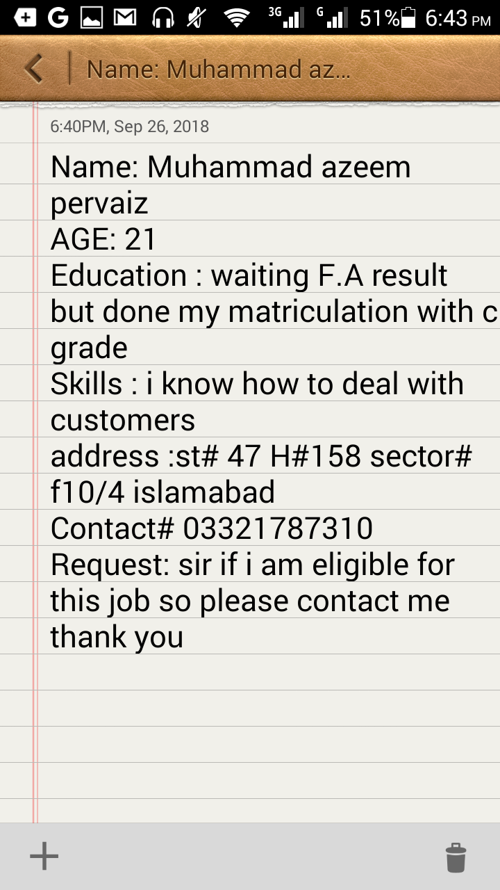 Azeem Pervaiz Word, Visa / Immigration, Excel, Data Entry, Physics