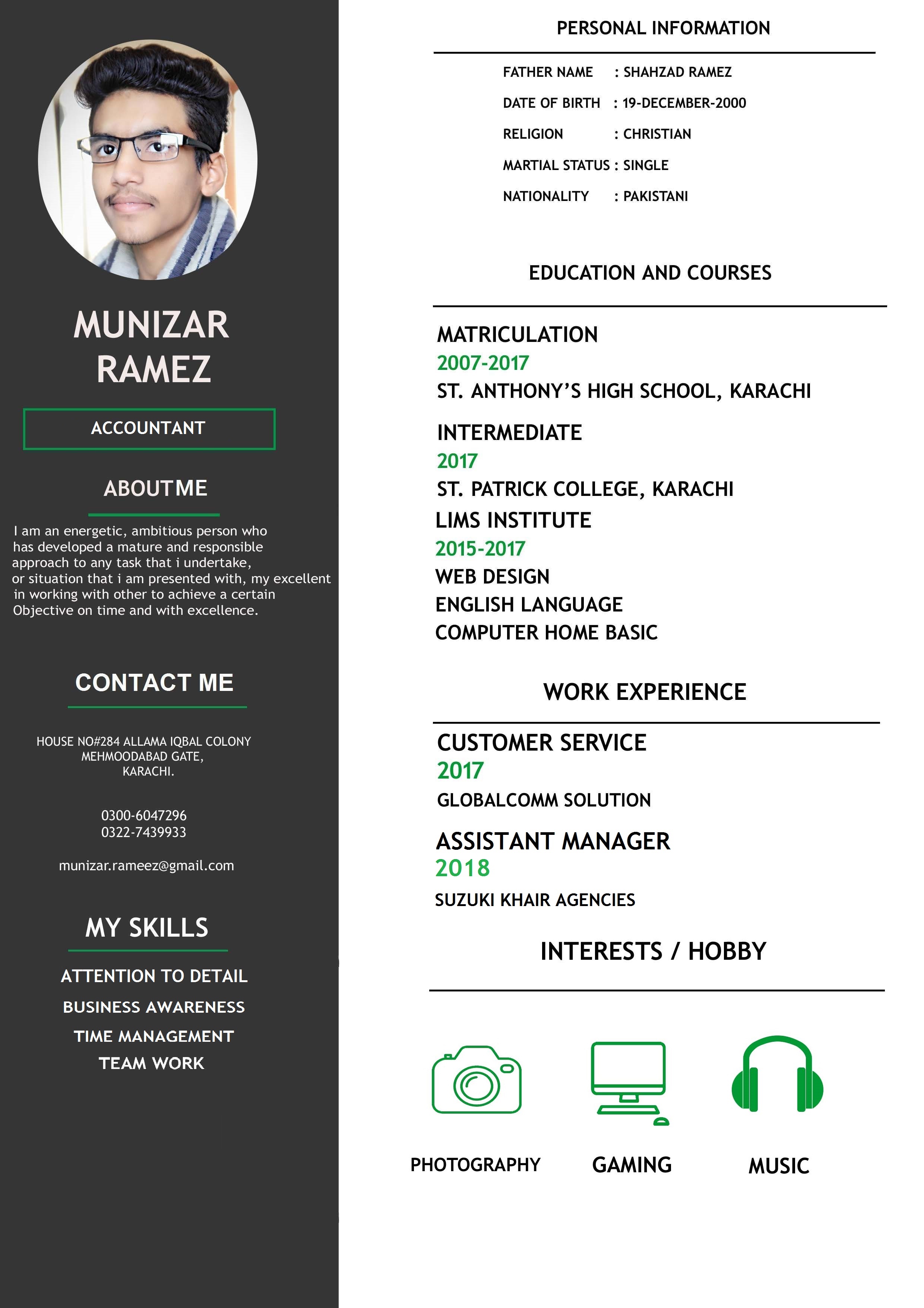 Munizar Ramez Profile