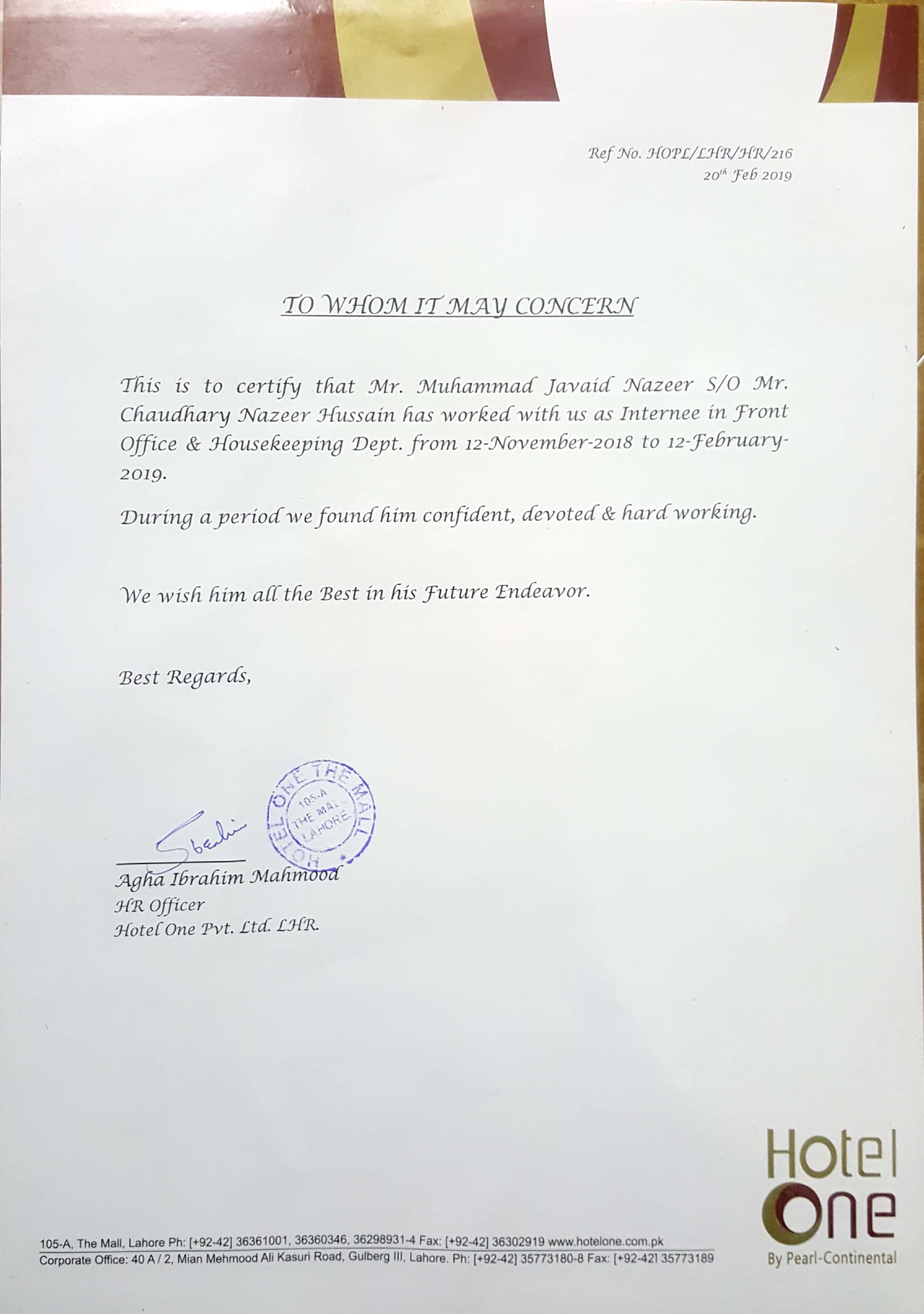 Muhammad Javaid Profile Muhammad Javaid Profile