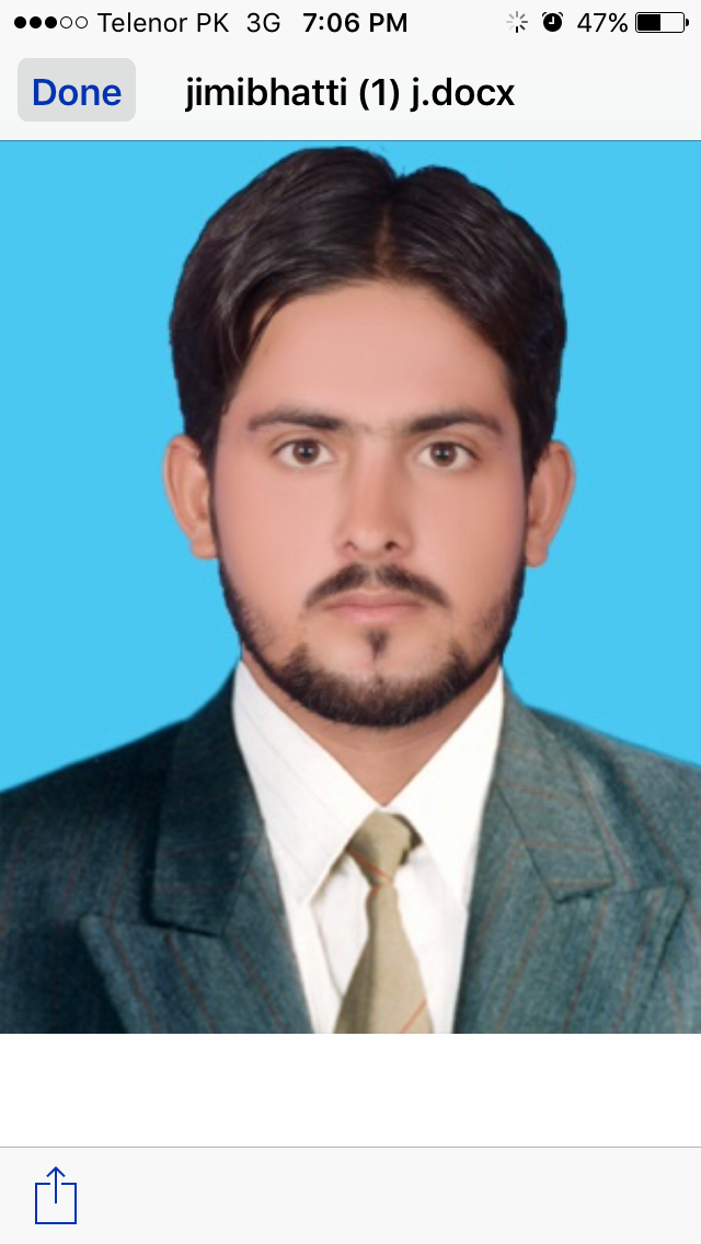 Jamshaid Raza Profile