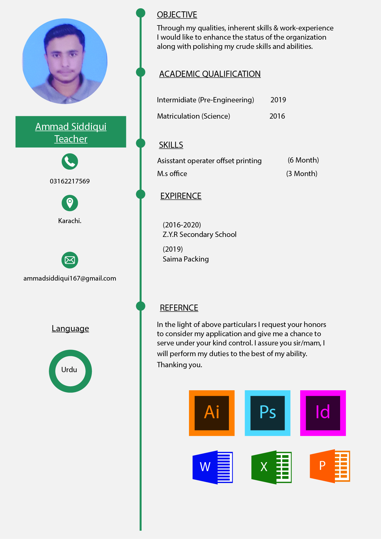 Ammad Siddique Profile