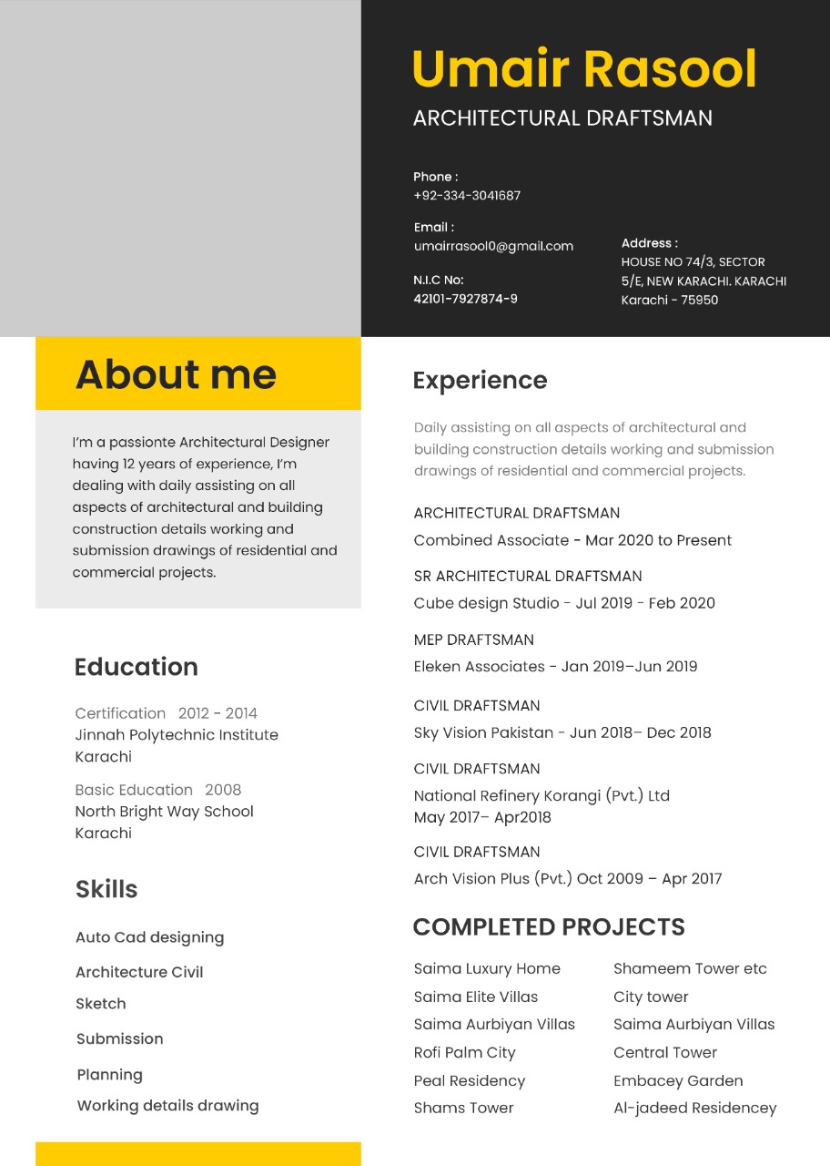 Umair Rasool Profile