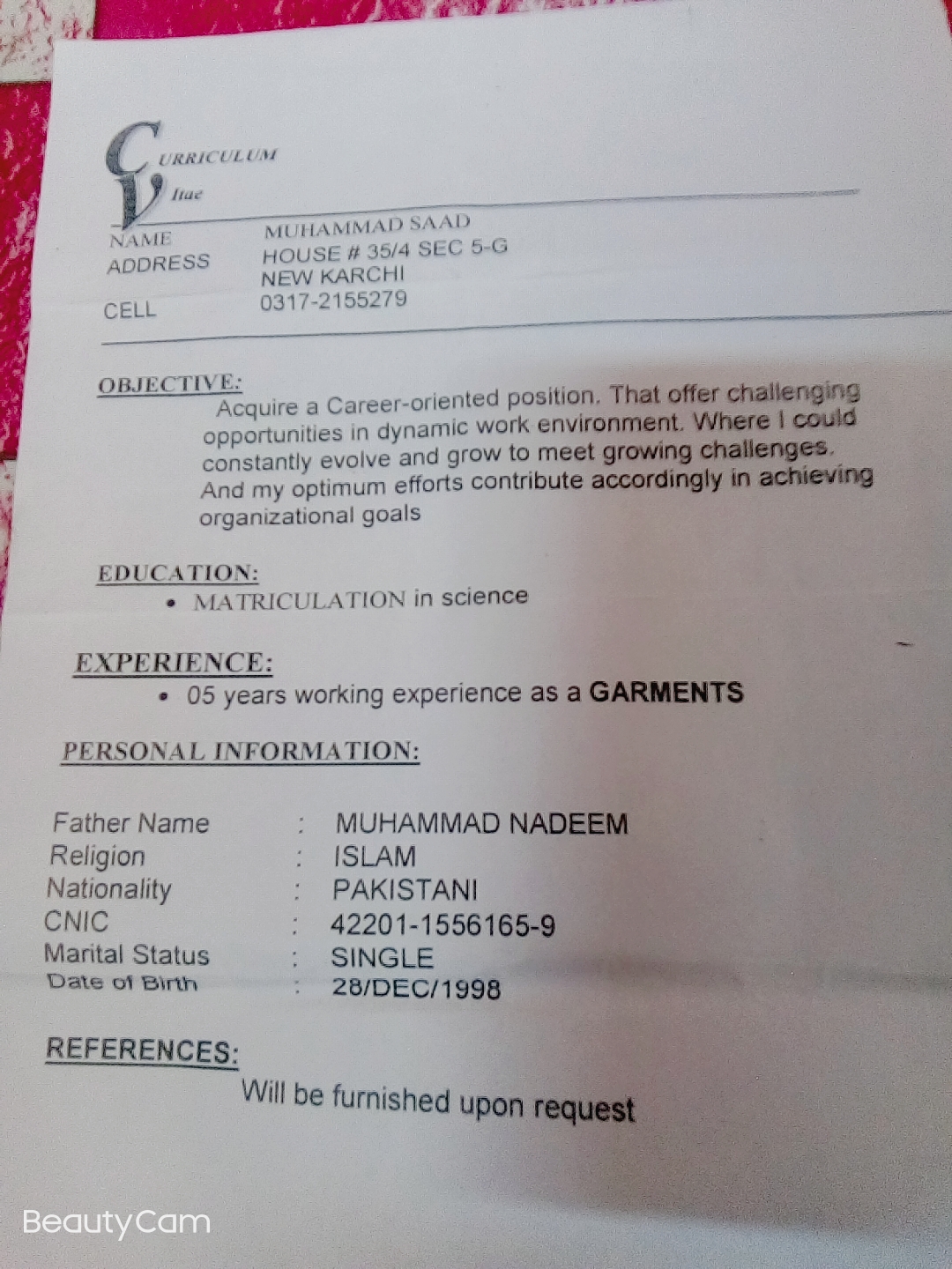 Muhammad Saad Abbasi 