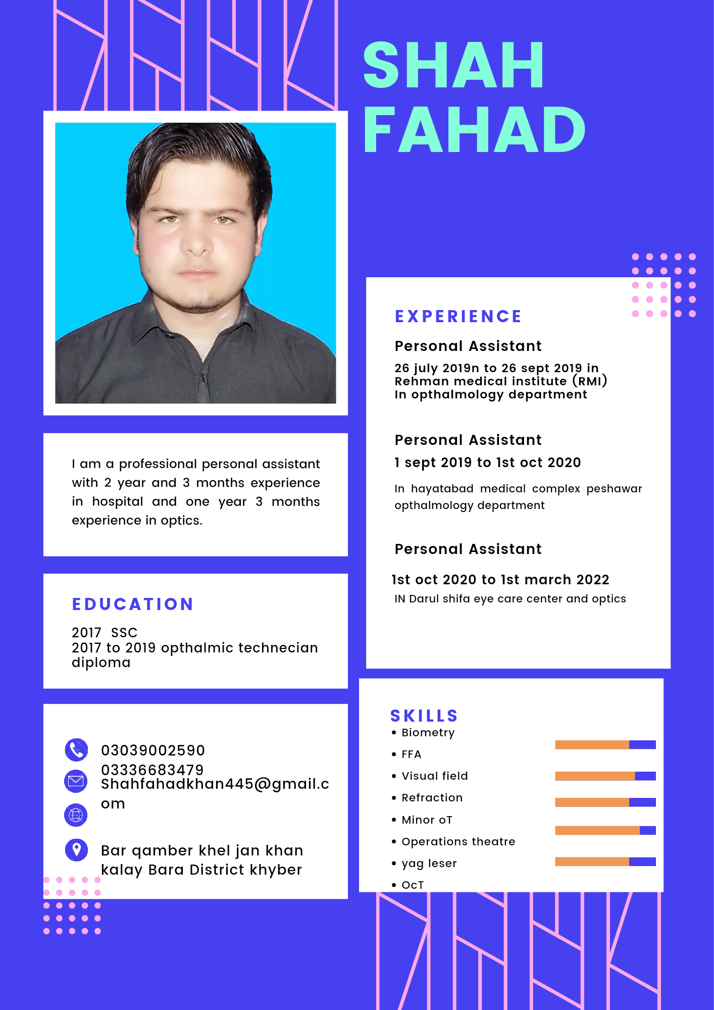 Shah Fahad Profile Shah Fahad Profile