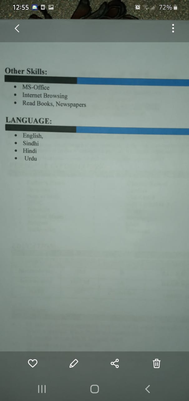 MISRI KHAN MS Office, Urdu Typing, English Typing, Word, 2D Drafting, Cooking, Driving, Audio Services