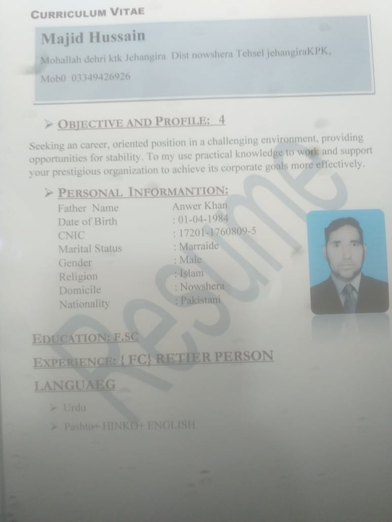 Majid Hussain Profile Majid Hussain Profile