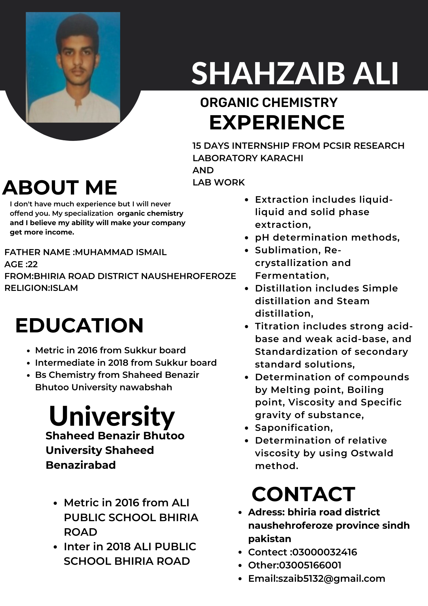 Shahzaib Kerrio Ratio Analysis, Quality And Reliability Testing