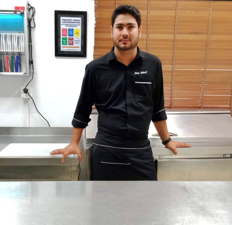 Moin Ashraf Cooking, MS Office, Presentations, Menu Design, Leadership Development, Kitchen
