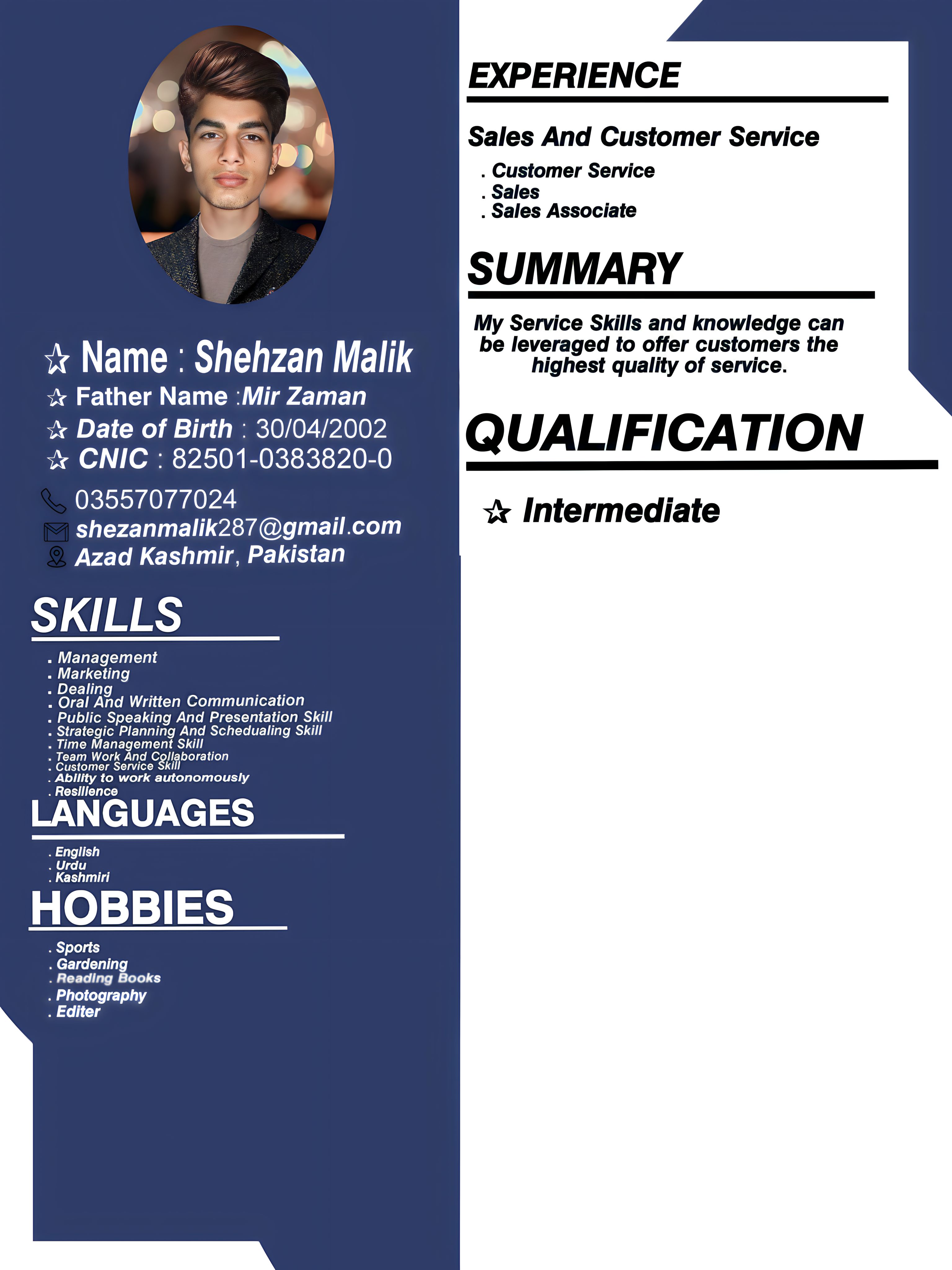 Shezan Malik Profile