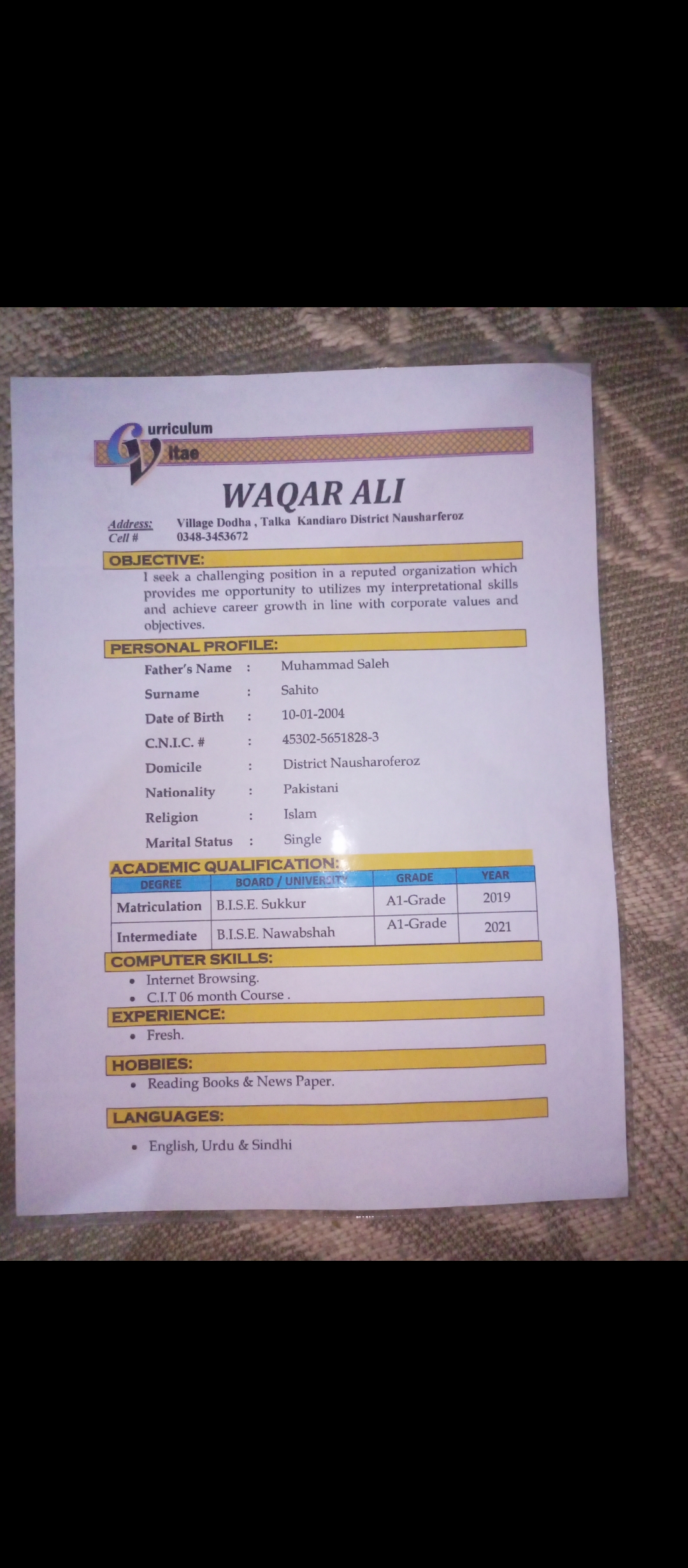 Waqar Ali Waqar Ali Profile Waqar Ali Waqar Ali Profile