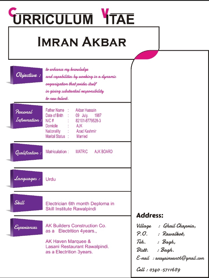 Imran Akber Profile Imran Akber Profile