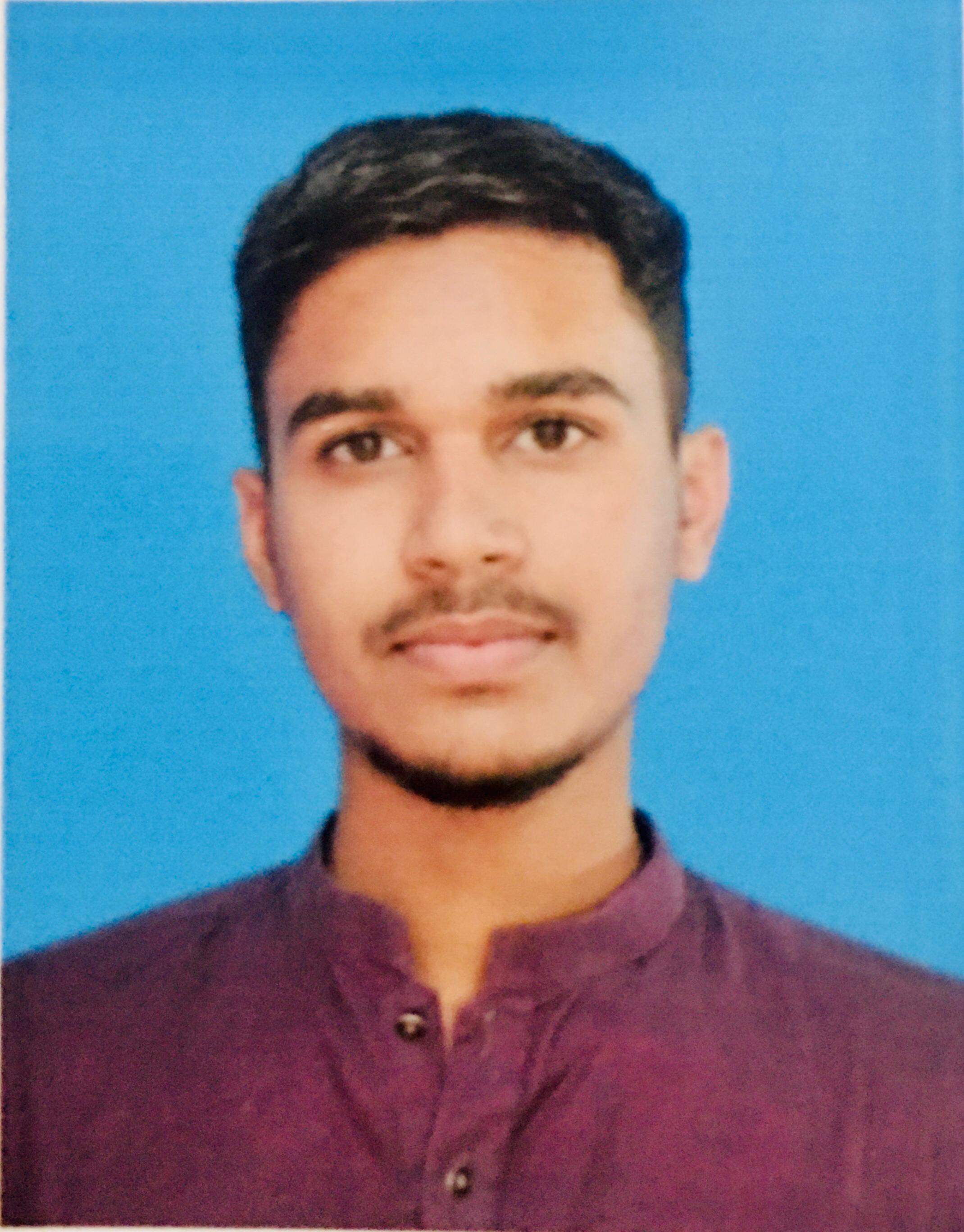 M Zain Hussain English Typing, Driving, MS Office, AutoCAD