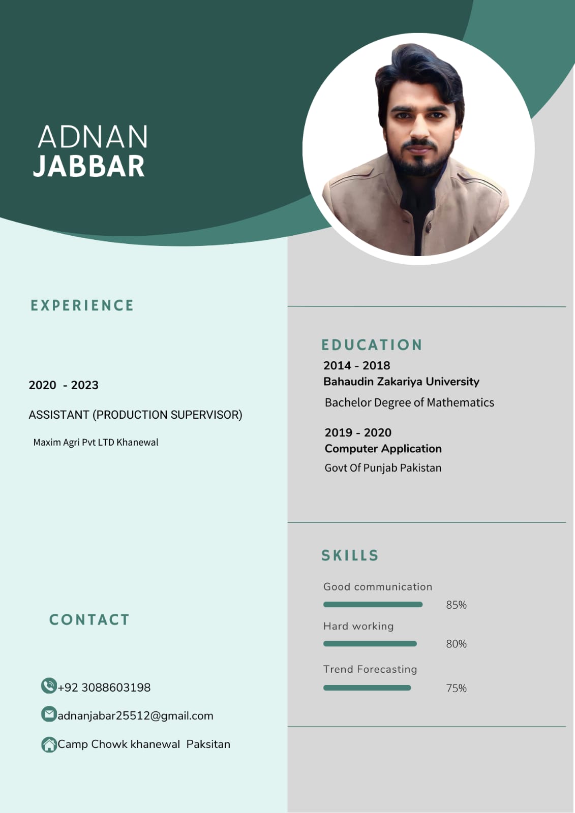 Adnan Jabbar Excel