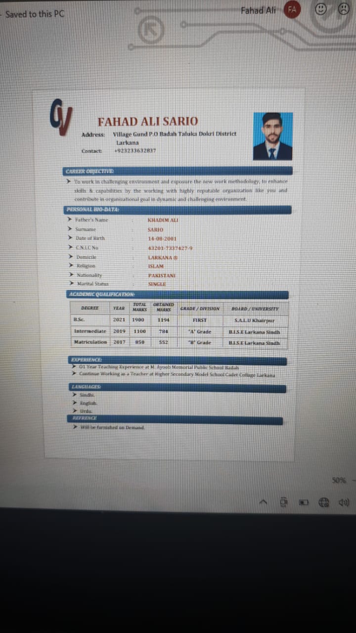 Rizwan Massan Pilot Work
