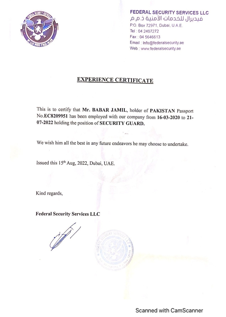 Babar Jamil Cooking, MS Office, Data Entry, CCTV