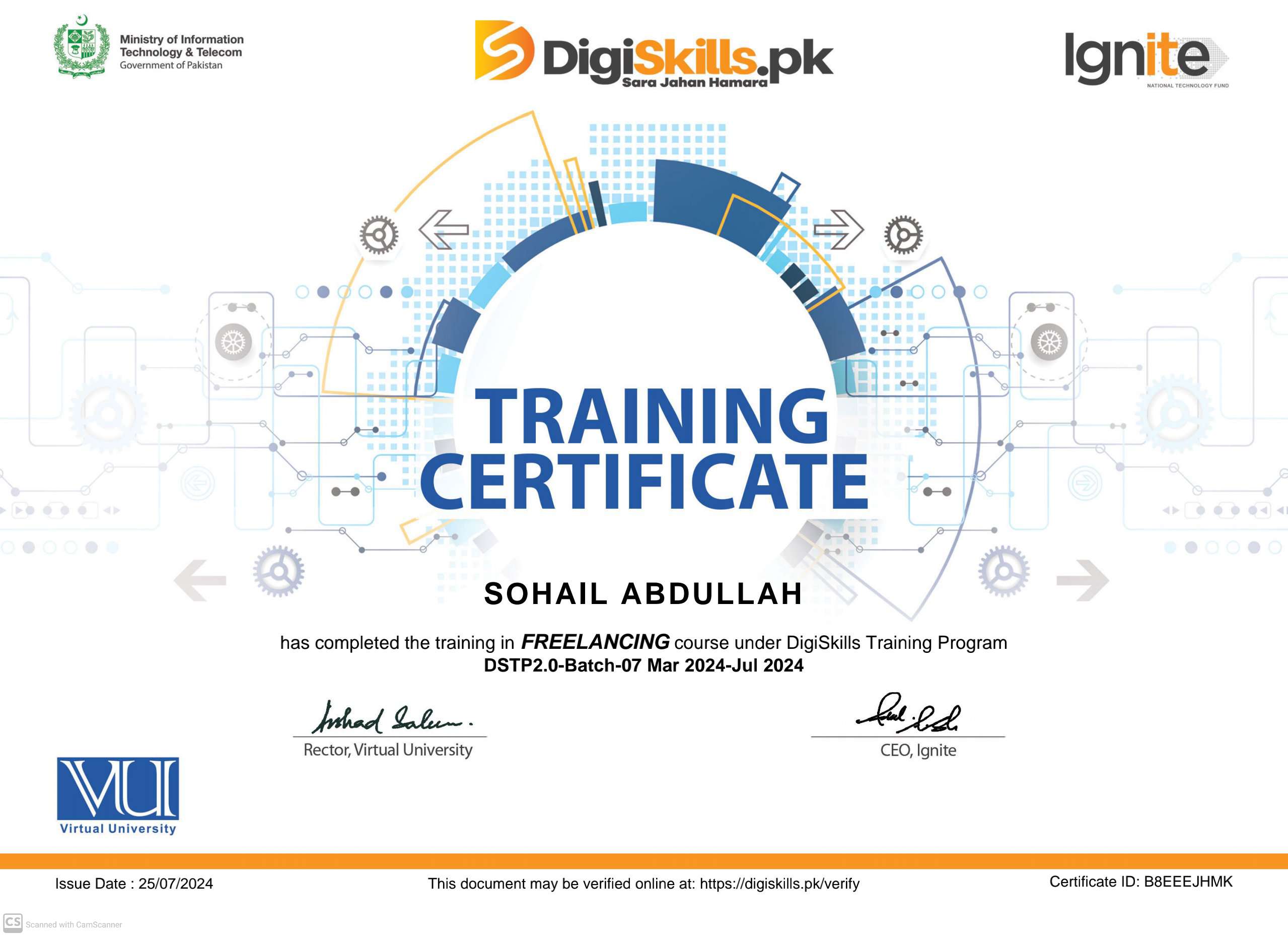 Sohail Abdullah Profile