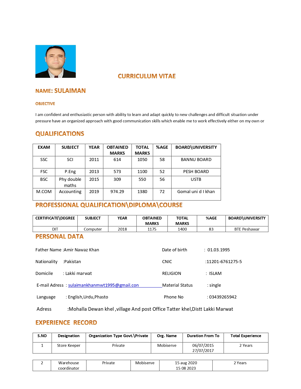 Sulaiman Khan Profile Sulaiman Khan Profile