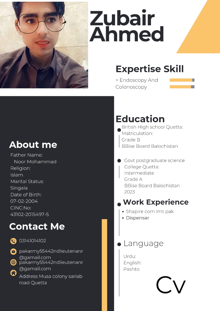 Zubair Ahmed Profile Zubair Ahmed Profile