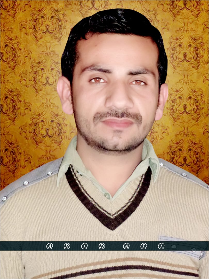 Muhammad Abid MS Office, English Typing, Urdu Typing, Driving, Banner Design, Brochure Design, Illustrator, Logo Design, Photo Editing, Photography