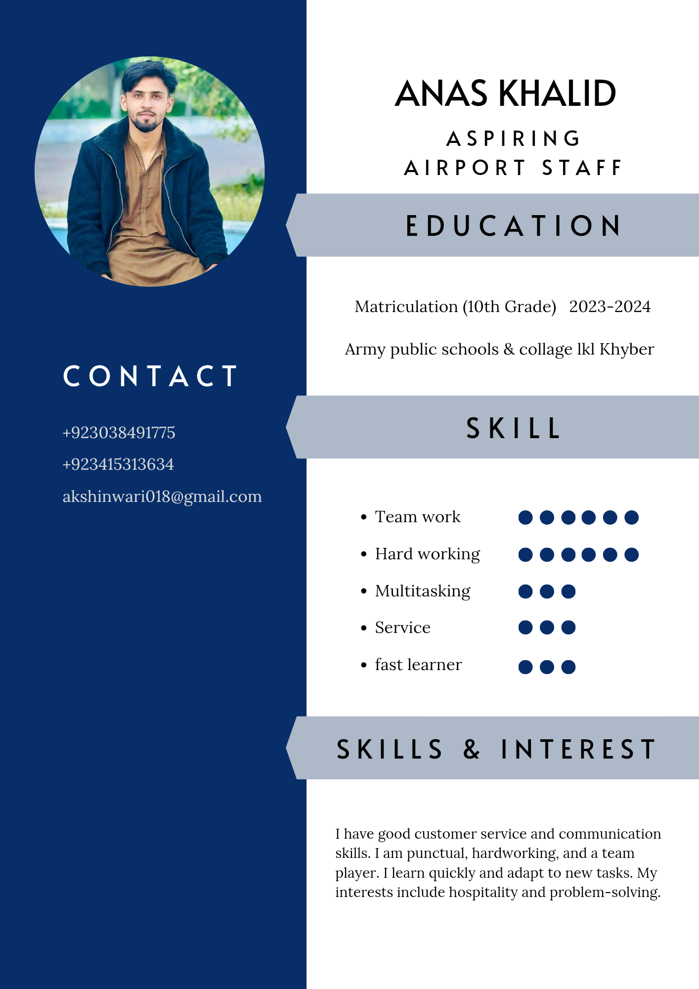 Anas Khalid Profile Anas Khalid Profile