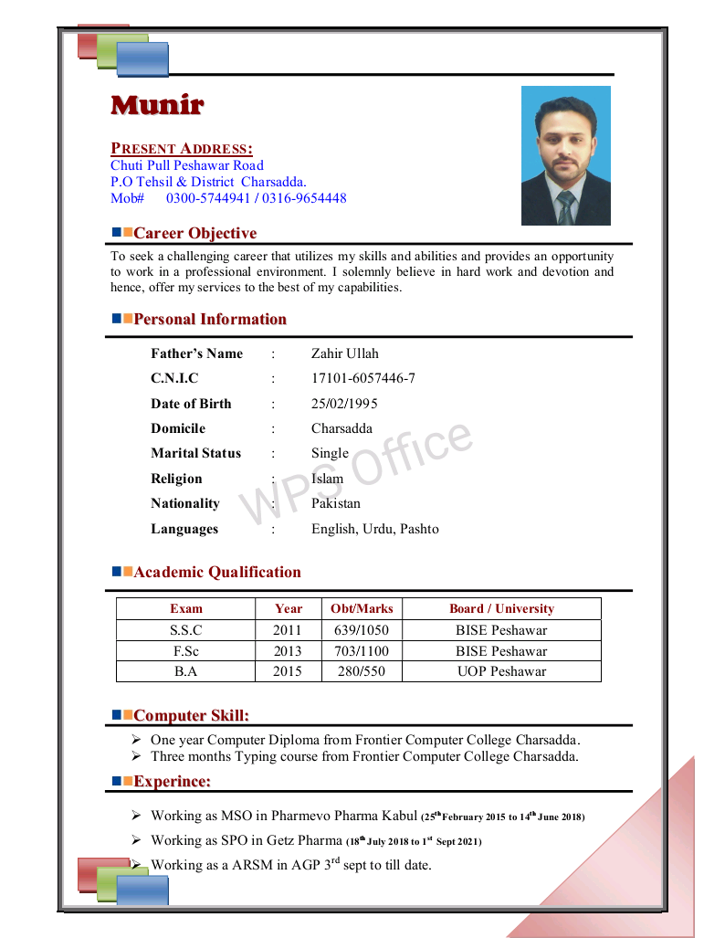 Munir Khan Profile Munir Khan Profile