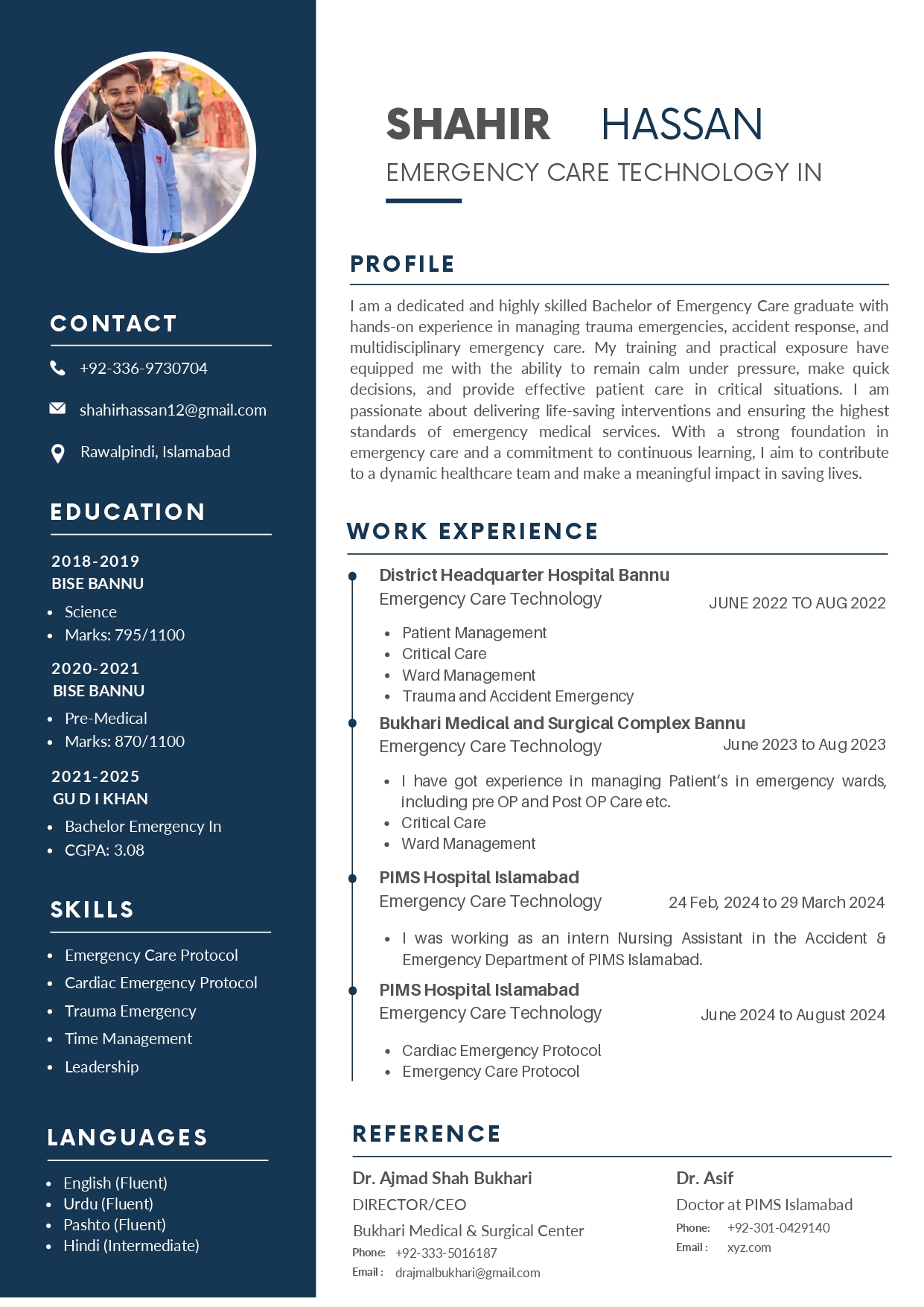 Shahir Hassan English Typing, MS Office, Music