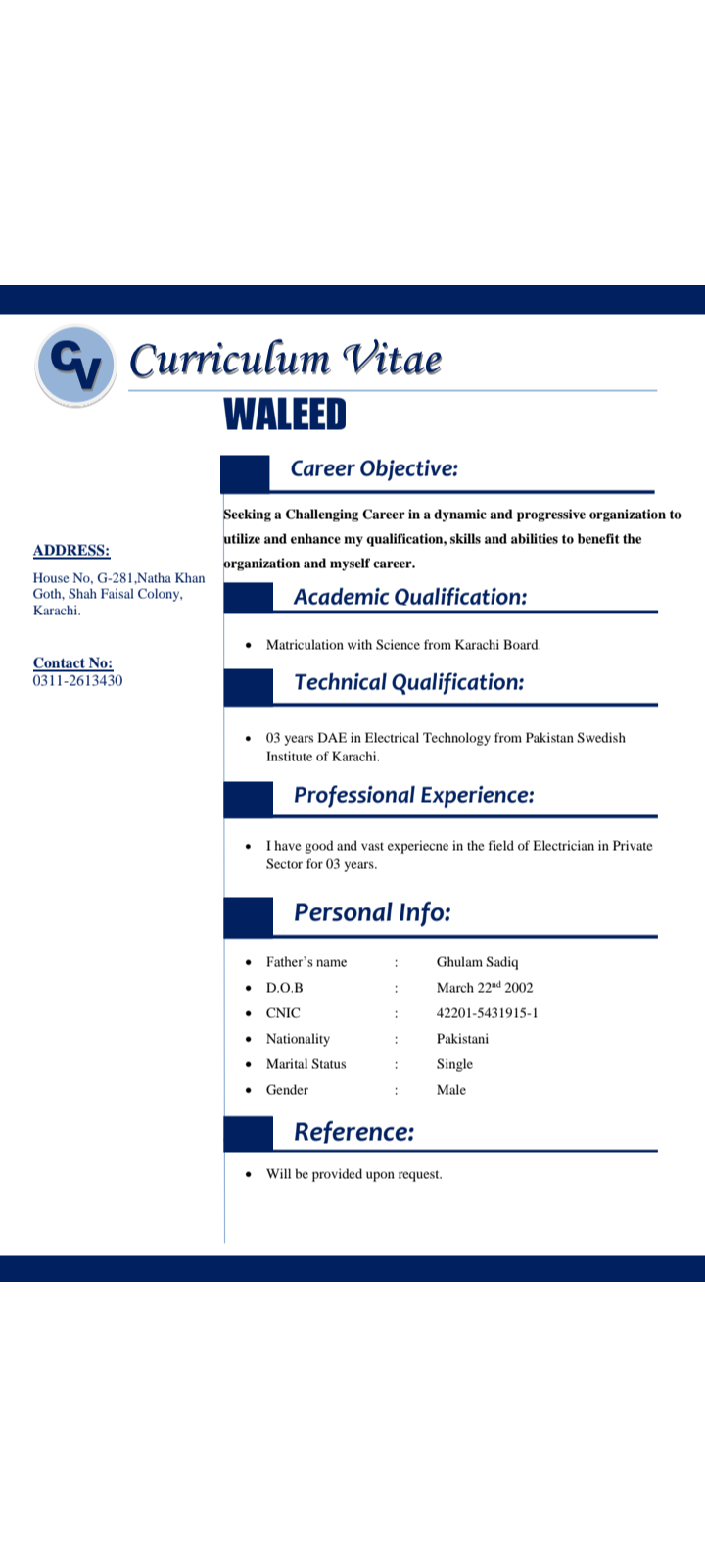 Waleed Waleed Profile